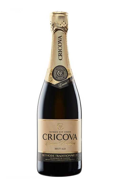 Шампанское «Cuvee Prestige» брют белое, Cricova. 0,75