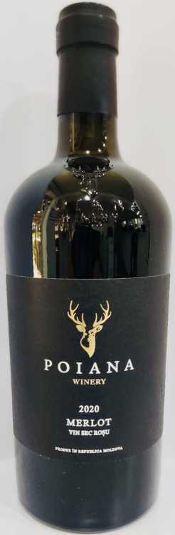 Вино «Merlot» 2020 Poiana. 0,75