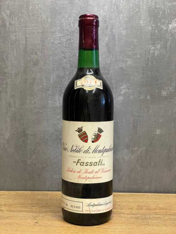 Вино Vino Nobile di Montepulciano Fassati 1971 года