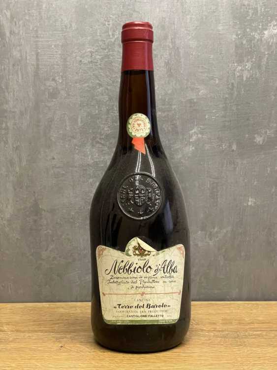 Вино Terre del Barolo Nebbiolo d’Alba 1971 года