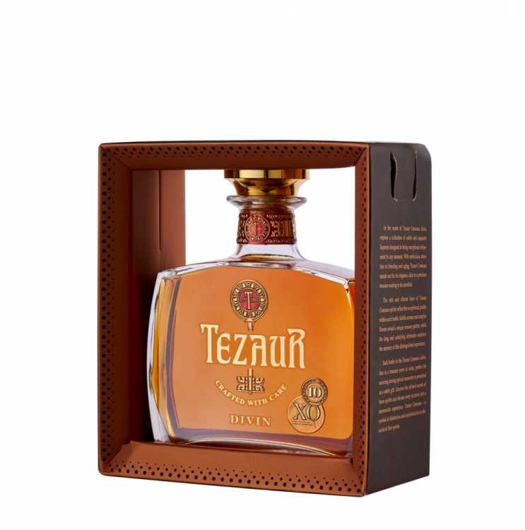 Коньяк «Tezaur» Comoara, XO 10 лет. 0,5