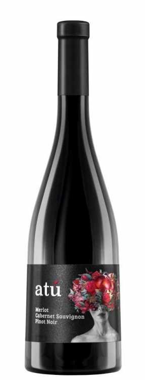 Вино «Merlot - Cabernet Sauvignon - Pinot Noir» 2017 Atu. 0,75