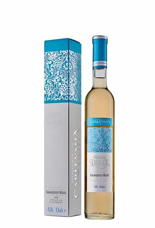 Вино «Aleasa Dulce» 2019 Sauvignon Blanc, Late Harvest, Carlevana. 0,5