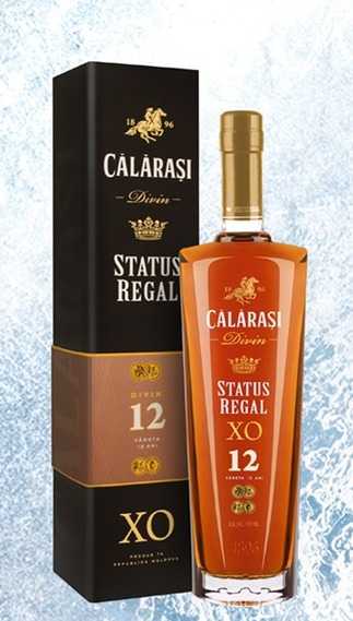 Коньяк «Status Regal» XO 12 лет, Calarasi. 0,5 в коробке