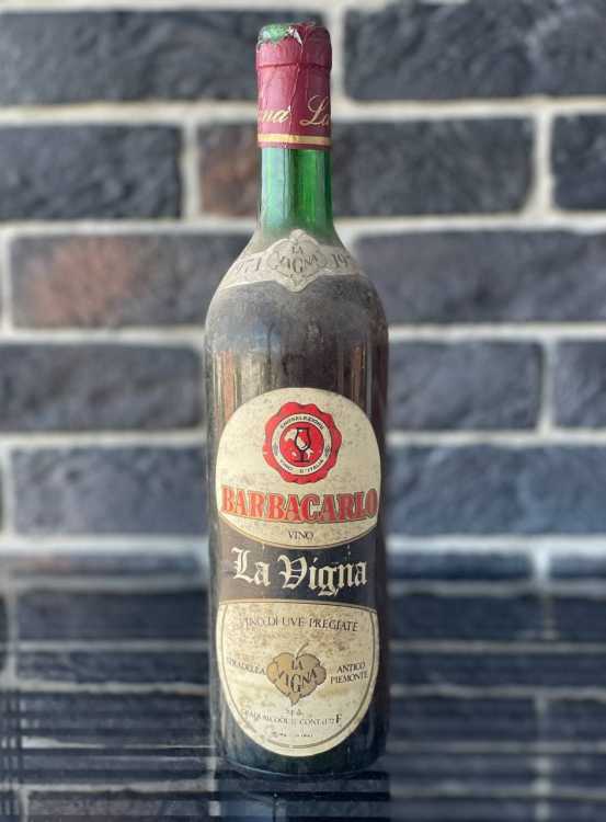 Вино Barbacarlo La Vigna 1971 года урожая 