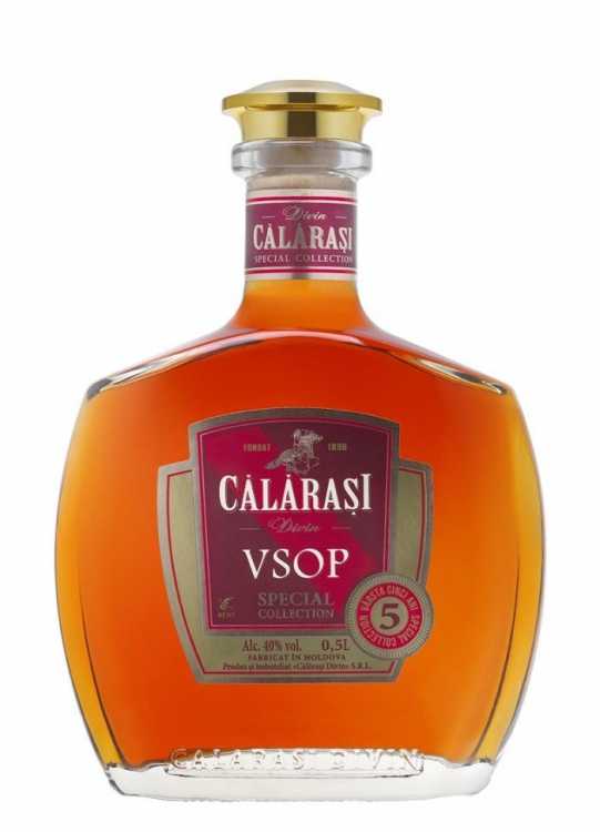 Коньяк «Special Collection» VSOP 5 лет, Calarasi. 0,5