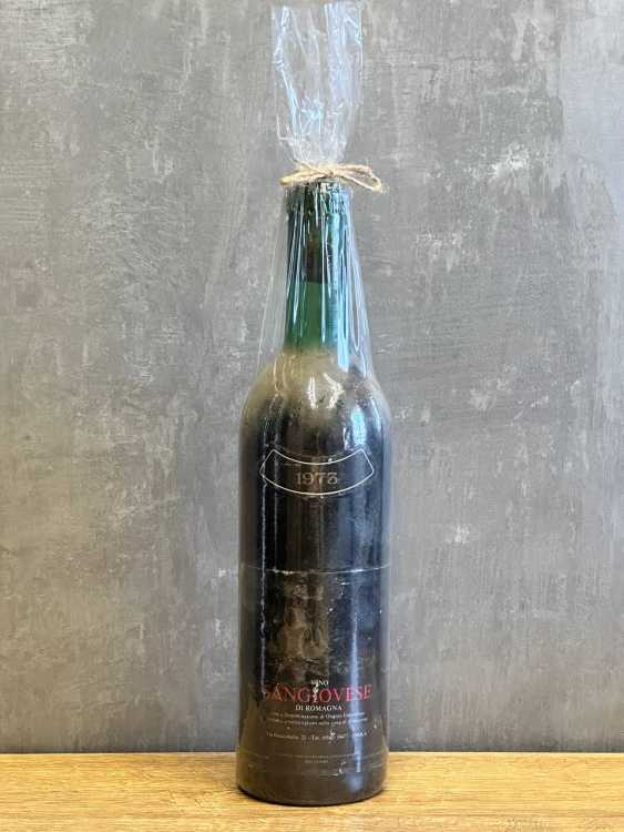 Вино Sangiovese di Romagna 1973 года урожая. №6.