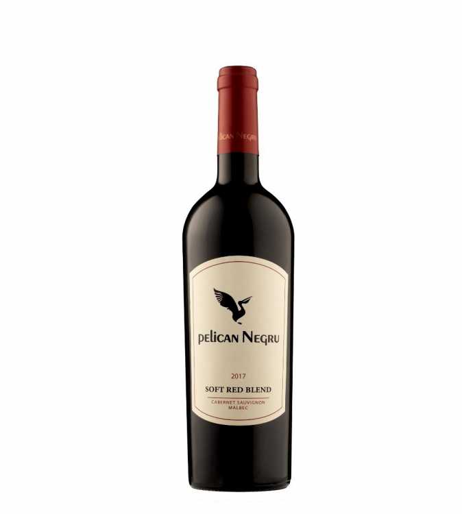 Вино «Soft Red Blend» 2022 Pelican Negru. 0,75