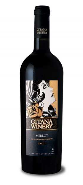 Вино «Merlot» 2018 Gitana Winery. 0,75