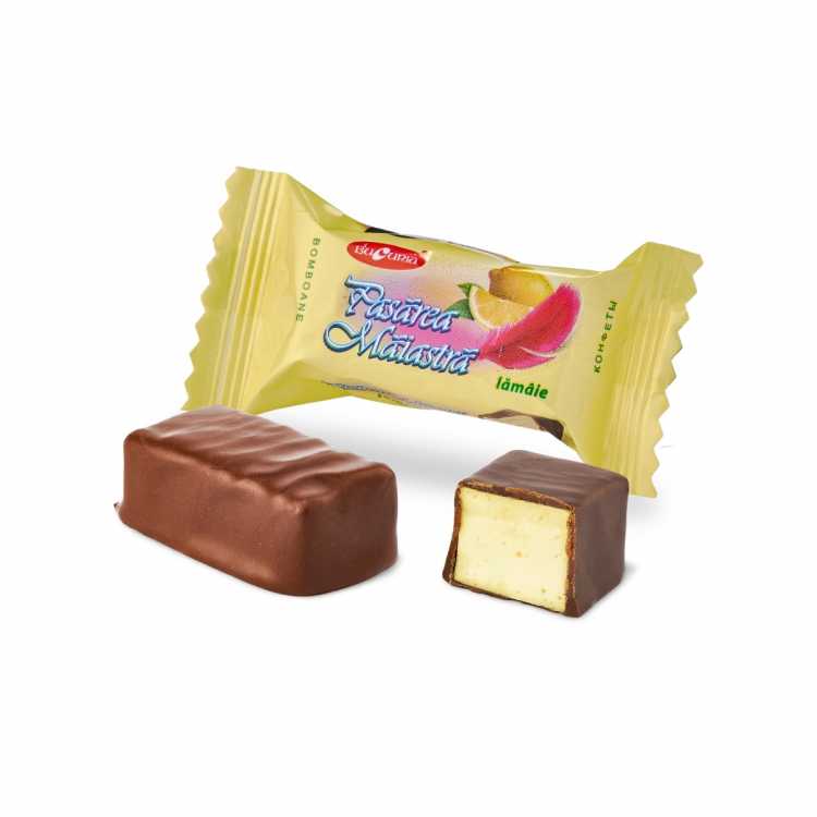 Конфеты "Птичье молоко" с лимоном, Букурия, 150 г.