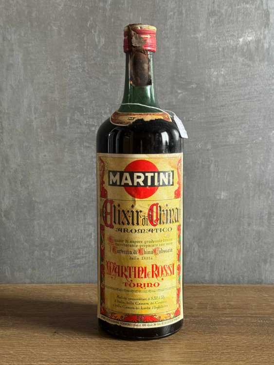 Martini Elixir di China Aromatico 1963 года.