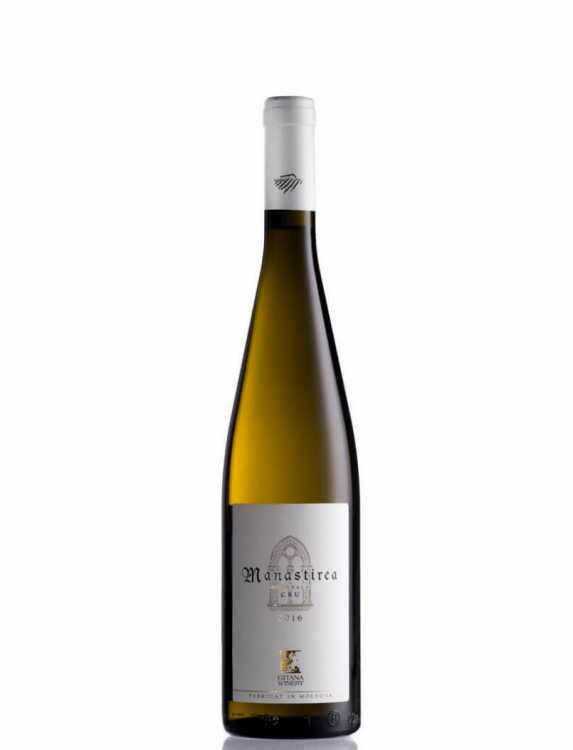 Вино «Manastirea Rohrbach» 2021 Riesling de Rhein, Gitana Winery. 0,75