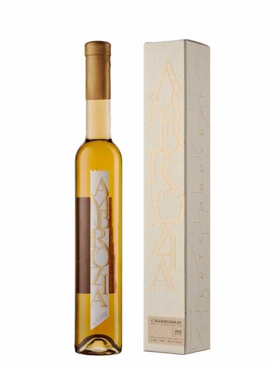 Вино «Ambrozia» 2019 Chardonnay, Carlevana. 0,350