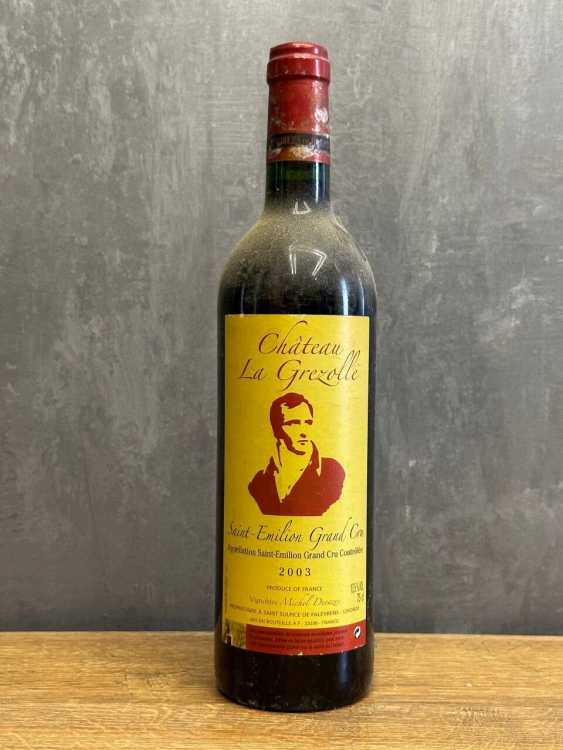 Вино Château La Grezolle Saint-Emilion Grand Cru 2003 года урожая