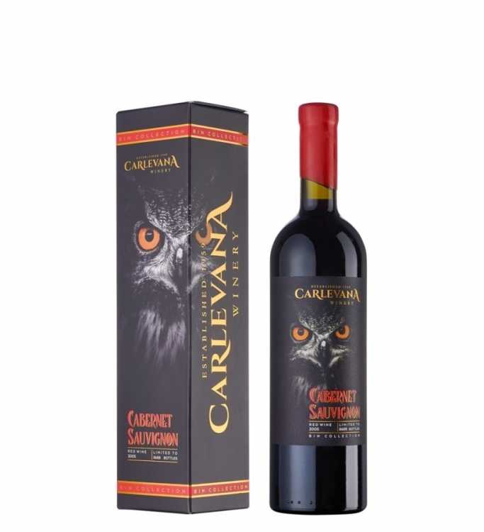 Вино «Cabernet Sauvignon» 2005 Bufnita, Carlevana. 0,75