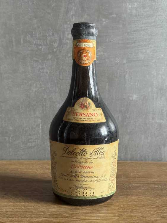 Вино Bersano Dolcetto d’Alba 1986 года.