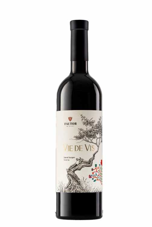 Вино «Vie de Vis» Cabernet Sauvignon, Fautor. 0,75