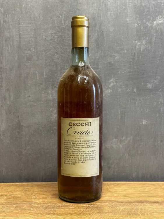 Вино Cecchi Orvieto Classico 1986 года урожая