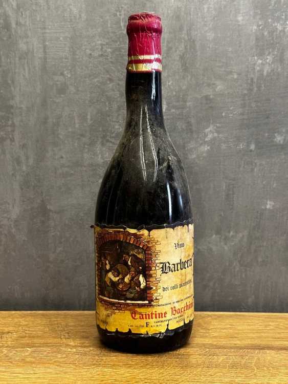 Вино Cantini Bacchini Vino Barbera Frizzante 1985 года урожая 2