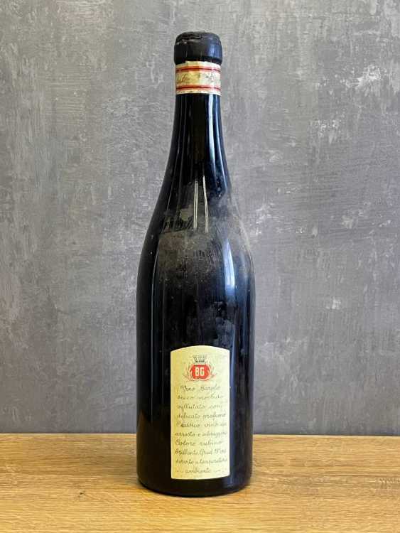 Вино Bertolino Giovanni & Figlio Barolo 1958 года