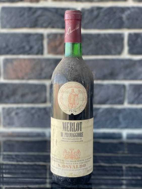 Вино S. Osvaldo Merlot di Pramaggiore 1976 года урожая