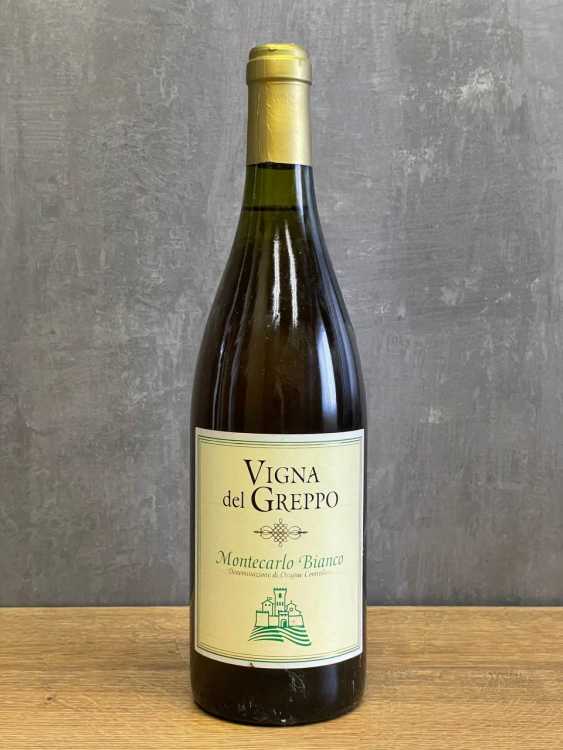 Вино Vigna del Greppo Montecarlo Bianco 1995 года.