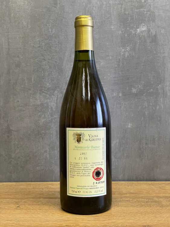 Вино Vigna del Greppo Montecarlo Bianco 1995 года.