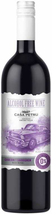 Безалкогольное вино "Casa Petru" Cabernet Sauvignon, Mold-Nord. 0,75