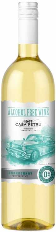 Безалкогольное вино "Casa Petru" Chardonnay, Mold-Nord. 0,75