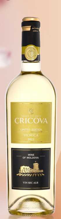 Вино «Viorica» 2023 Limited Edition, Cricova. 0,75