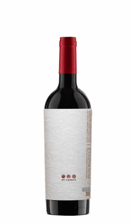 Вино «Merlot» 2018 Premium, Et Cetera. 0,75