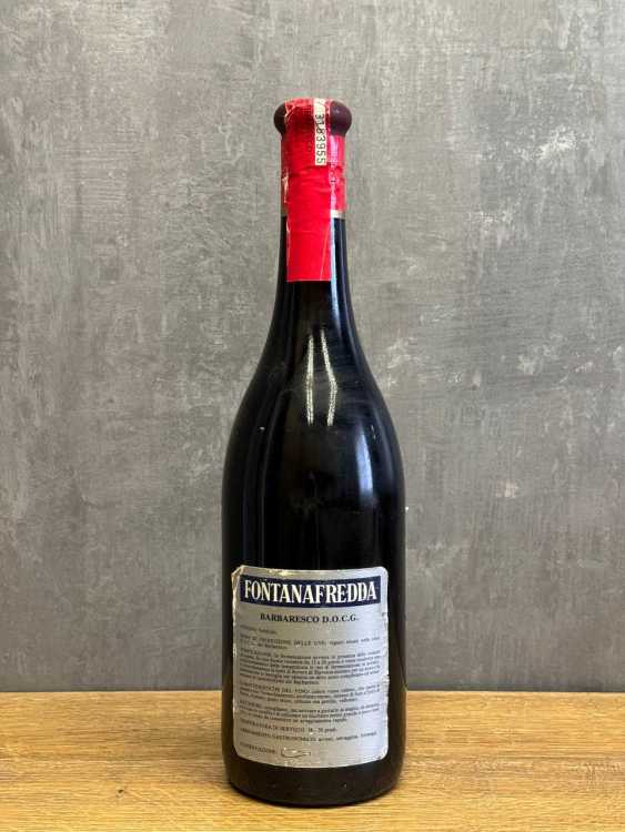 Вино Fontanafredda Barbaresco 1984 года.