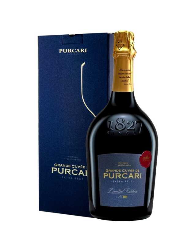 Шампанское «Grande Cuvee de Purcari» 2018 экстра-брют. 0,75