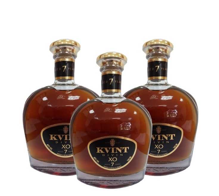 Коньяк «KVINT» XO 7 лет. Decanter 0,7