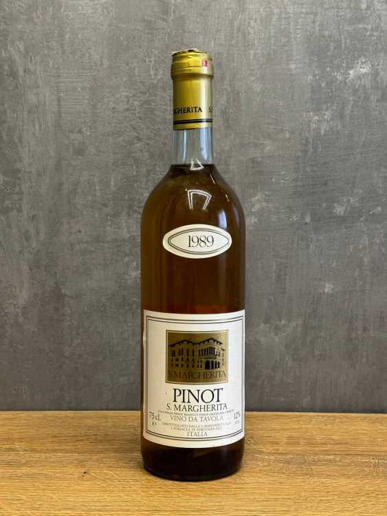 Вино Pinot S.Margherita 1989 года.