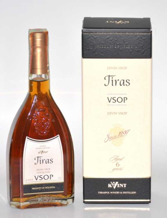 Коньяк «Tiras» VSOP 6 лет, KVINT. Dream 0,5 СК