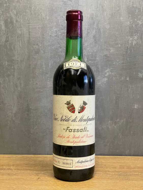 Вино Vino Nobile di Montepulciano Fassati 1971 года